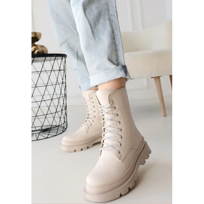 Orge Nude Cilt Bağcıklı Bot