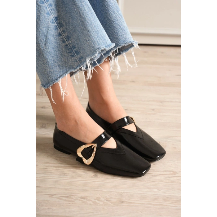 Signa Bej Cilt Babet Ayakkabı