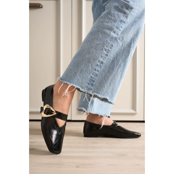 Signa Bej Cilt Babet Ayakkabı