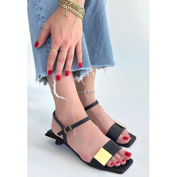 Zıan Bej Topuklu Ayakkabı