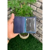 Guard Antik Lacivert Deri Kartlık