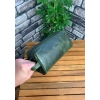 Guard Antik Yeşil  Unisex Deri El Çantası