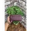 Guard Bordo Mat Fermuarlı ve Deri Patlı El Portföyü