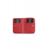 Guard Çift Taraflı Fermuarlı Kırmızı Kadın Cüzdanı