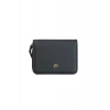 Guard Çift Taraflı Fermuarlı Mat Siyah Kadın Cüzdanı