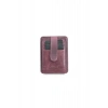 Guard Dikey Crazy Bordo Deri Kartlık