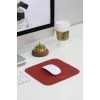 Guard Kırmızı Deri Mouse Pad 22 x 22 Cm