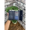 Guard Lacivert Çıt Çıtlı Deri Bayan Cüzdanı