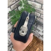 Guard Lacivert Hakiki Deri Şifreli El Çantası