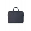 Guard Lacivert  Laptop Girişli Hakiki Deri Evrak Çantası