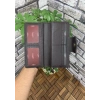 Guard Mat Kahverengi Fermuarlı ve Deri Patlı El Portföyü