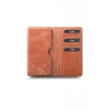 Guard Plus Telefon Girişli Antik Taba Deri Unisex Cüzdan
