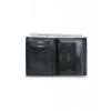 Guard Siyah Çift Pisotlu Dikey Deri Erkek Cüzdanı