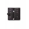 Guard Telefon Girişli Patlı Deri El Portföyü- Siyah
