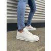 JY152 Cool Bağcıklı Cilt Erkek Günlük Spor Klasik Ayakkabı CBT - Beyaz