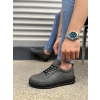 JY152 Cool Bağcıklı Cilt Erkek Günlük Spor Klasik Ayakkabı CST - Füme