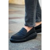 Robert - RS615 Siyah  Erkek Loafer Ayakkabı SIYAH ST
