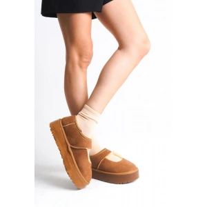 Carren Siyah Süet Bot