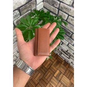 Guard Açık Taba Deri Anahtarlık