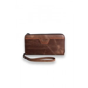 Guard Antik Kahverengi - Taba Çok Fonksiyonlu Hakiki Deri Cüzdan ve El Çantası