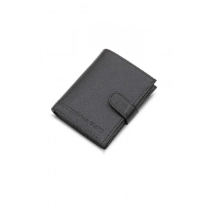 Guard Çok Bölmeli Patlı Dikey Kahverengi Deri Erkek Cüzdanı