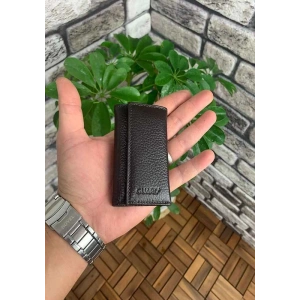 Guard Kahverengi Deri Anahtarlık