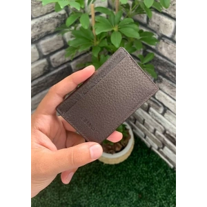 Guard Kahverengi Deri Kartlık