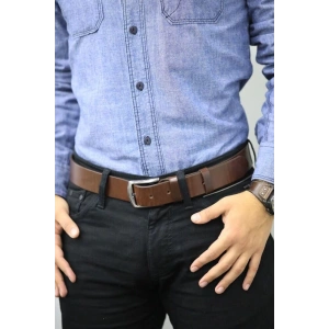 Guard Kahverengi  Deri Kemer