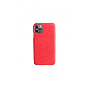 Guard Kırmızı iPhone 11 Hakiki Deri Telefon Kılıfı