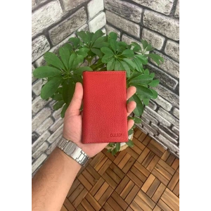 Guard Kırmızı Pasaport Kılıfı