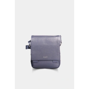 Guard Lacivert Deri Omuz Çantası