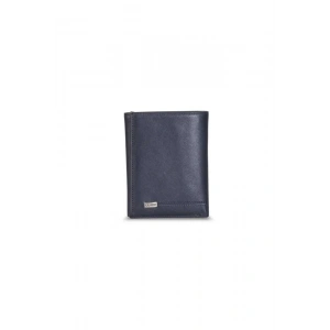 Guard Lacivert Dikey Deri Erkek Cüzdanı