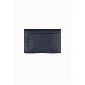 Guard Lacivert Temi Nappa Deri Kartlık