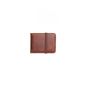 Guard Lastikli Spor Hakiki Deri Antik Taba Cüzdan