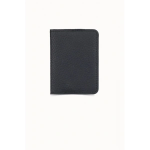 Guard Minimal Siyah Mat Deri Kartlık