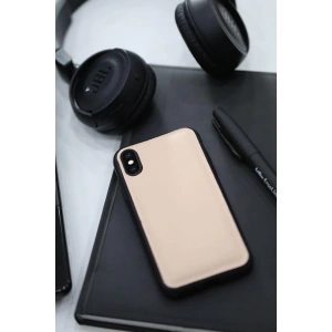 Guard Pudra Deri iPhone X / XS Telefon Kılıfı