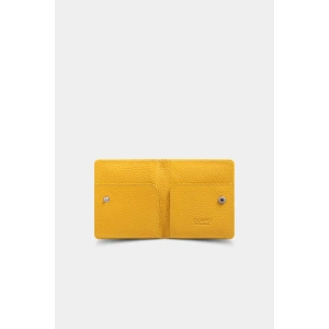 Guard Sarı Patlı Tasarım Deri Kartlık