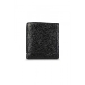 Guard Siyah Çok Bölmeli Mini Deri Erkek Cüzdanı