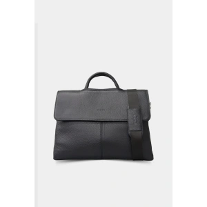 Guard Siyah Deri Evrak Çantası