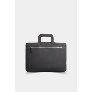 Guard Siyah Deri Evrak ve Laptop Çantası