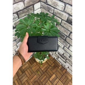 Guard Siyah Fermuarlı ve Deri Patlı El Portföyü