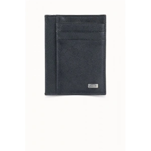 Guard Siyah Saffiano Deri Kartlık