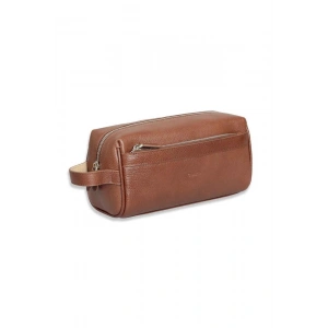 Guard  Taba Çift Bölmeli  Hakiki Deri Unisex El Çantası