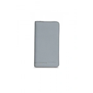 Guard Telefon Girişli Gri Siyah Deri Portföy Cüzdan