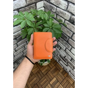 Guard Turuncu Deri Bayan Cüzdan