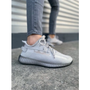 JY305 Pulse Bağcıklı Triko Kumaş Erkek Günlük Spor Ayakkabı TGT - Gri
