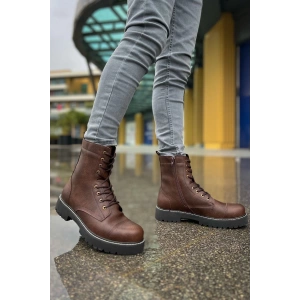 MN009 - CST Military Erkek Bot KAHVE