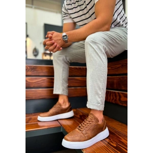 MN153 - CBT Oxford Erkek Ayakkabı TABA