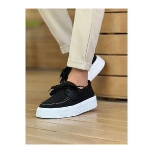 MN2602 - Triko Erkek Ayakkabı SIYAH