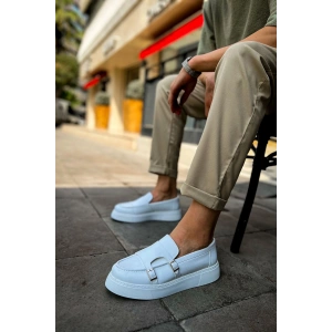 MN417 - CBT Mancini Erkek Ayakkabı BEYAZ